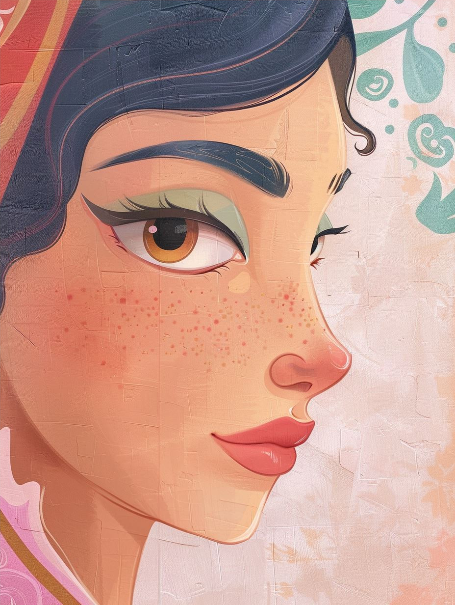 Diverse Digital Portraits of Ethereal Women - Image 4