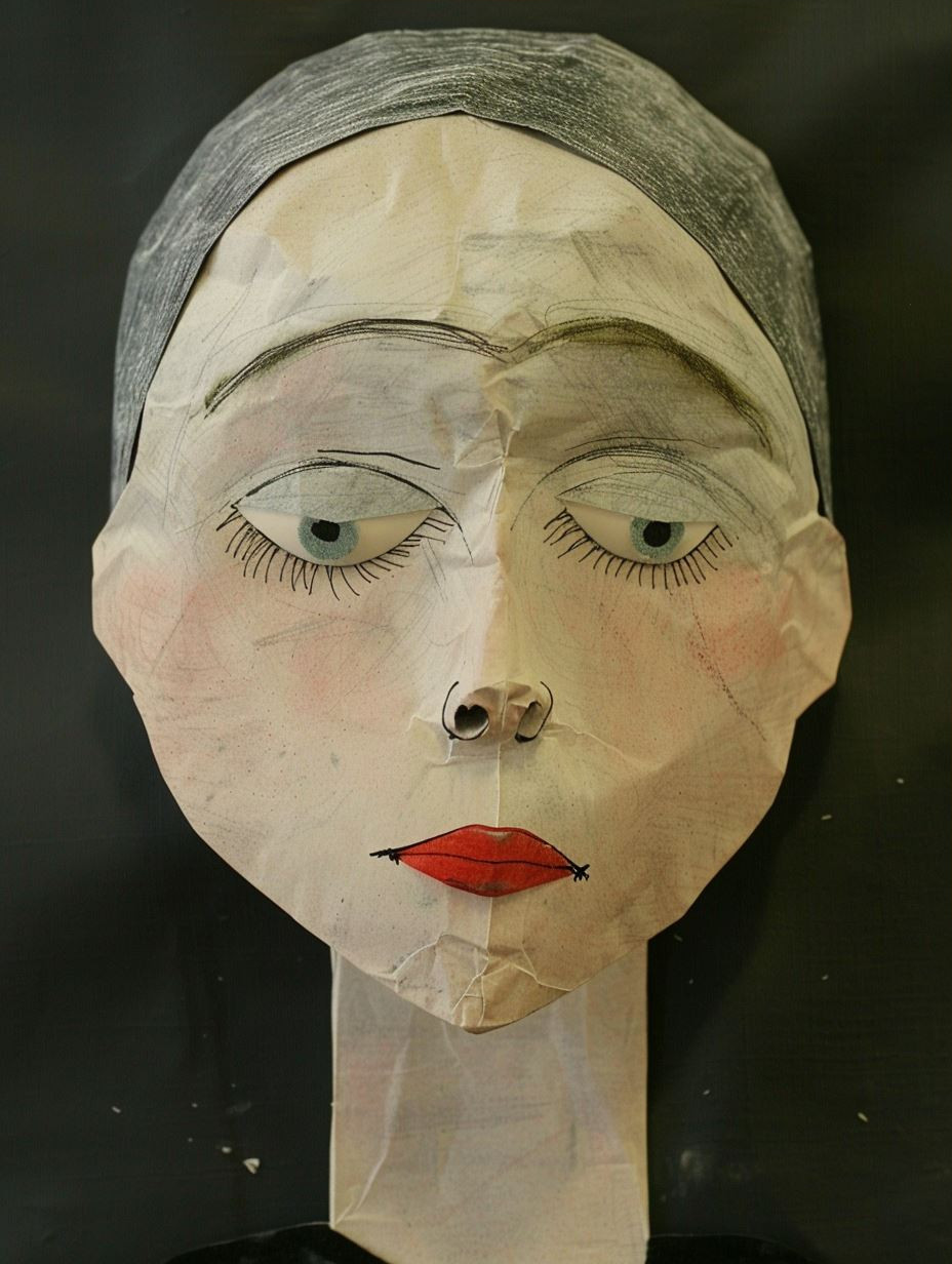 Ethereal Gaze Surrealist Portraits - Image 3
