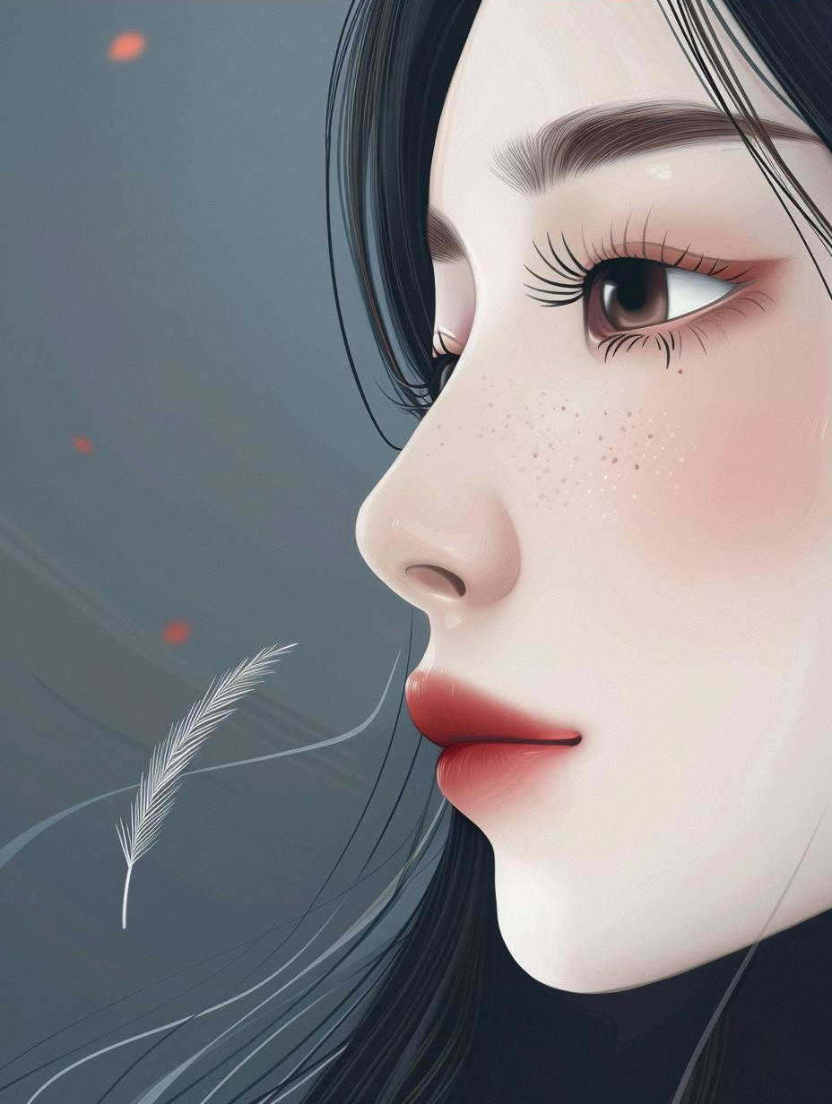 Ethereal Whispers of Digital Beauty - Image 3