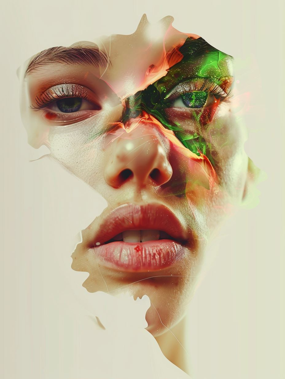 Fragmented Beauty: A Surrealist Study - Image 2
