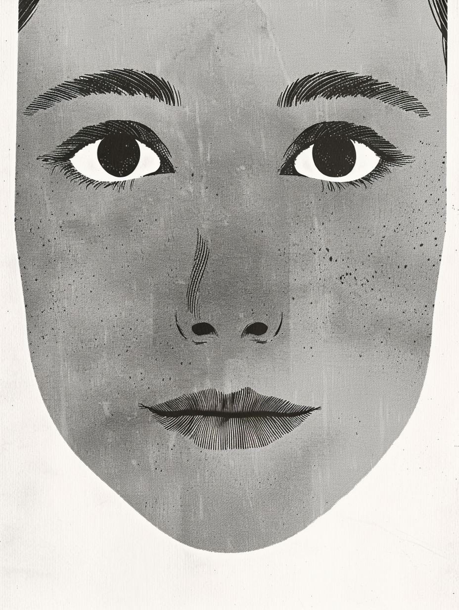 Ink Velvet Portrait - Image 4