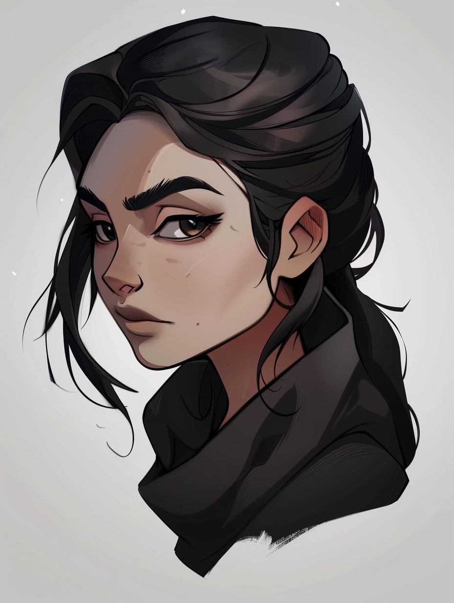 Moody Modern Digital Portraiture - Image 2