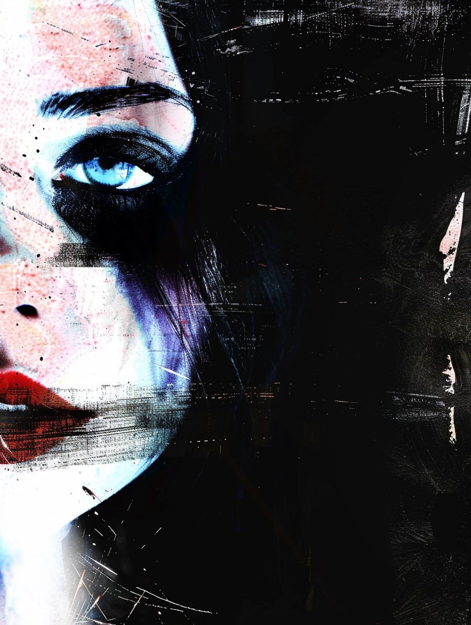 Fragmented Gaze of Neon Noir - Image 1