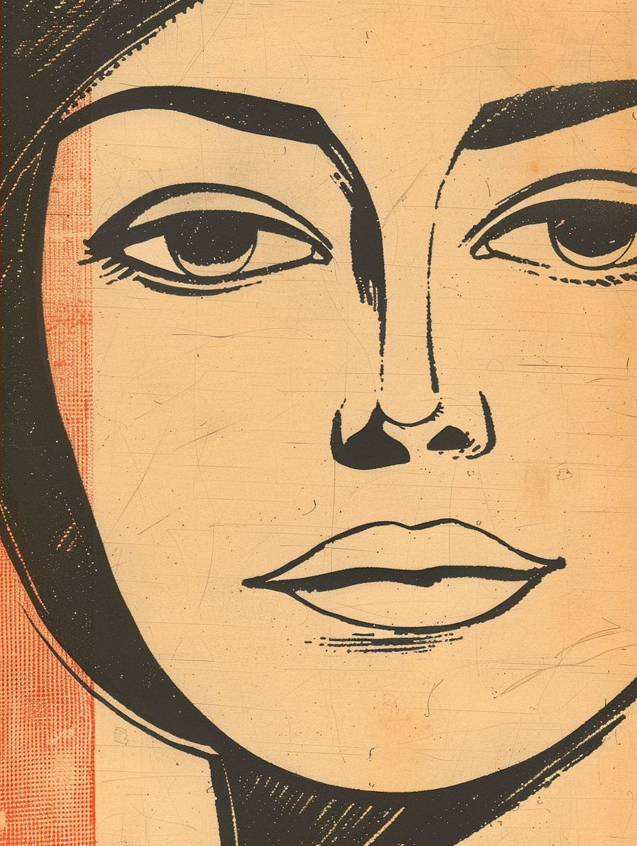 Modernist Portraits in Bold Contrast - Image 2