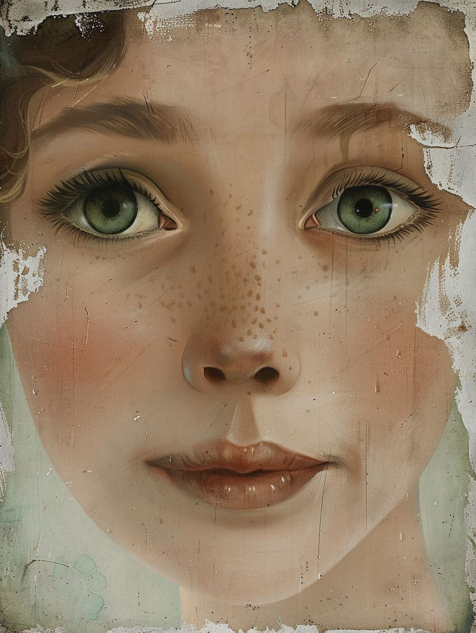 Ethereal Vintage Portrait Studies - Image 3