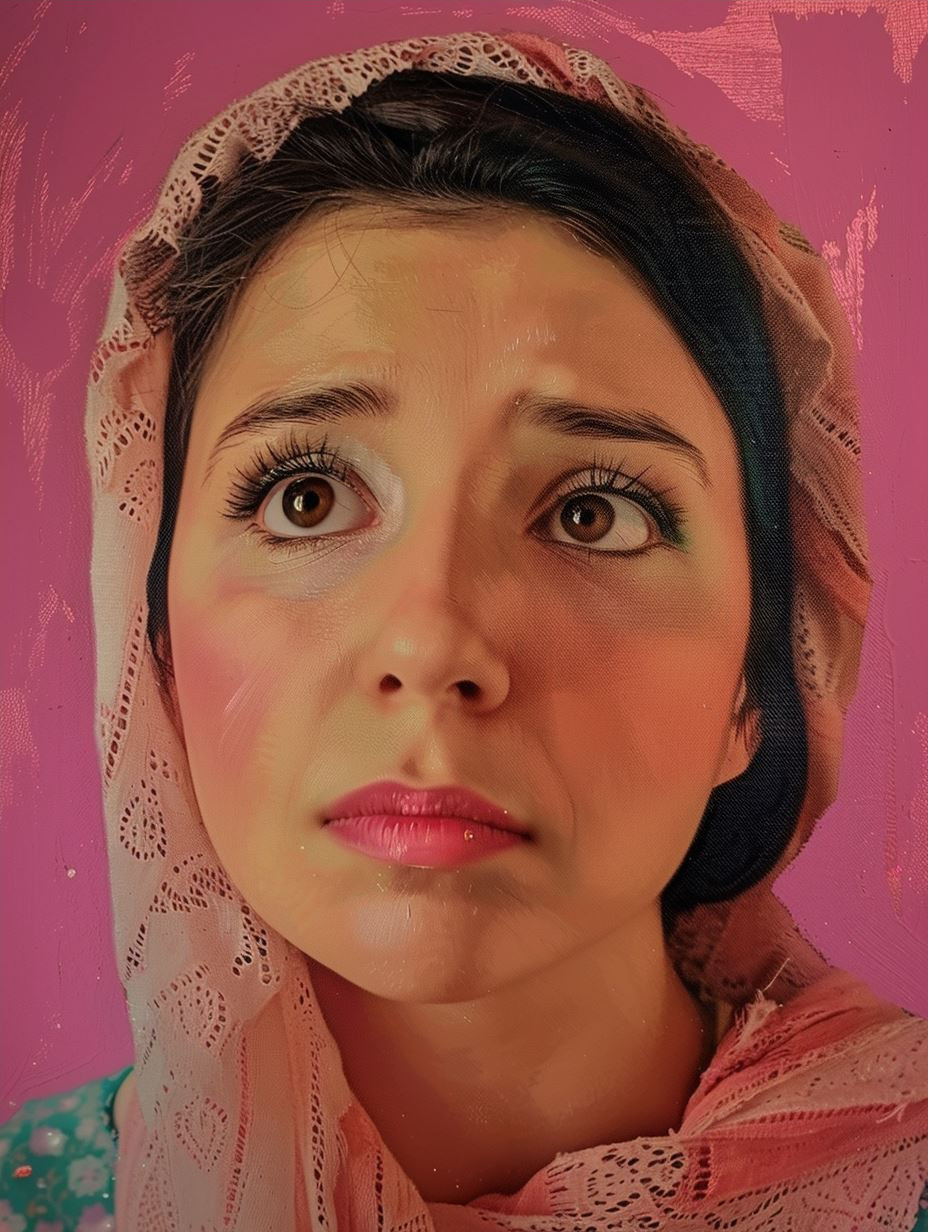 Neon Gaze Portrait - Image 4