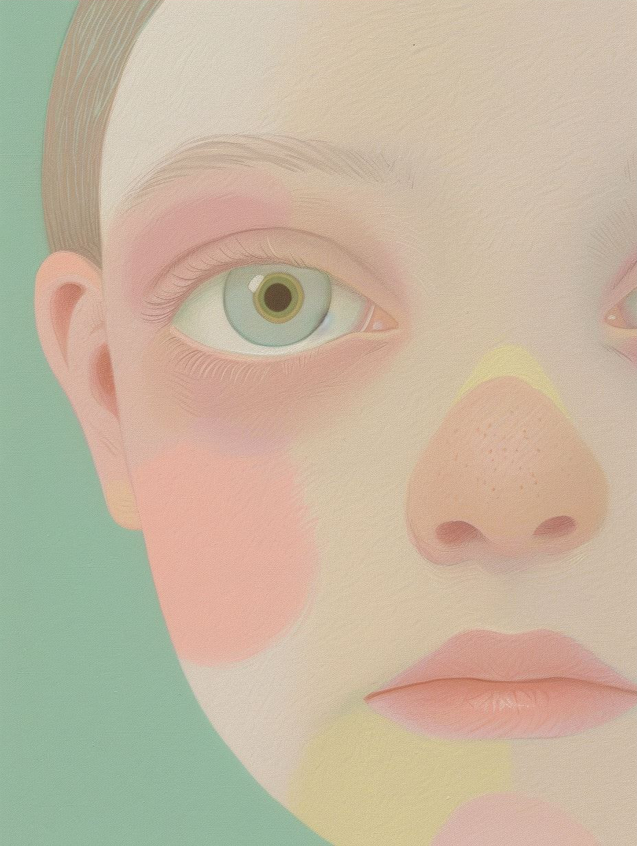 Pastel Dreams of Silent Thought - Image 3