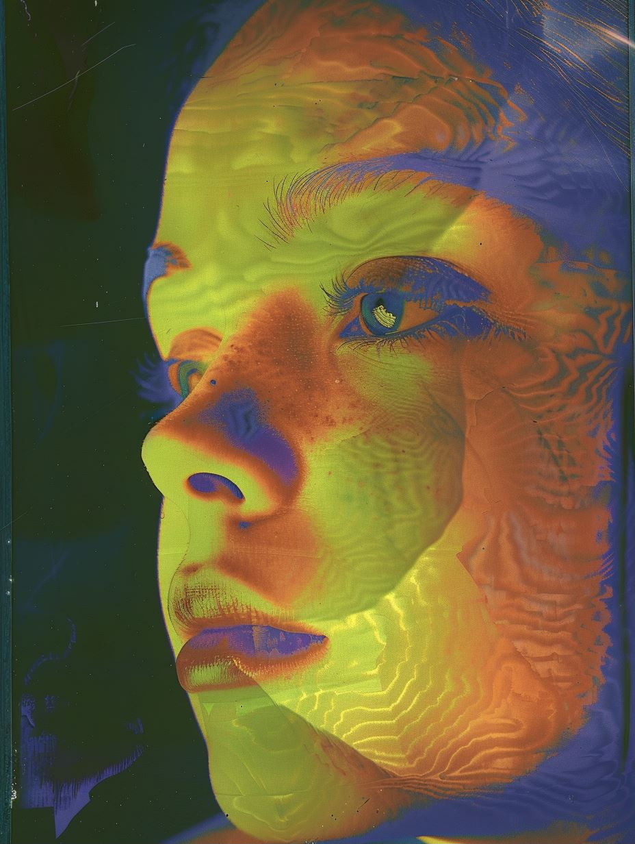 Surrealist Fluid Portrait Studies - Image 1
