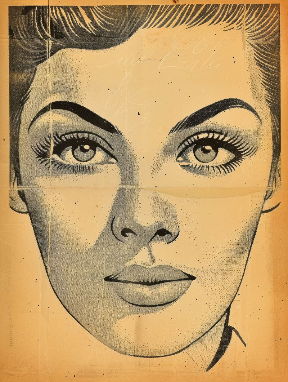 Vintage Pop Art Women Collage - Image 3