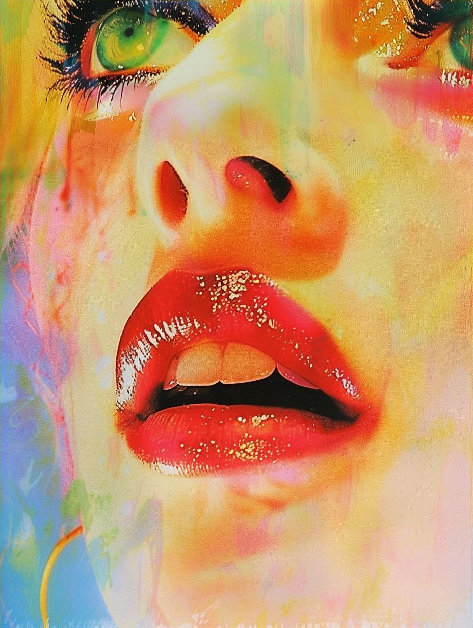 Prismatic Visions of a Floral Muse - Image 4