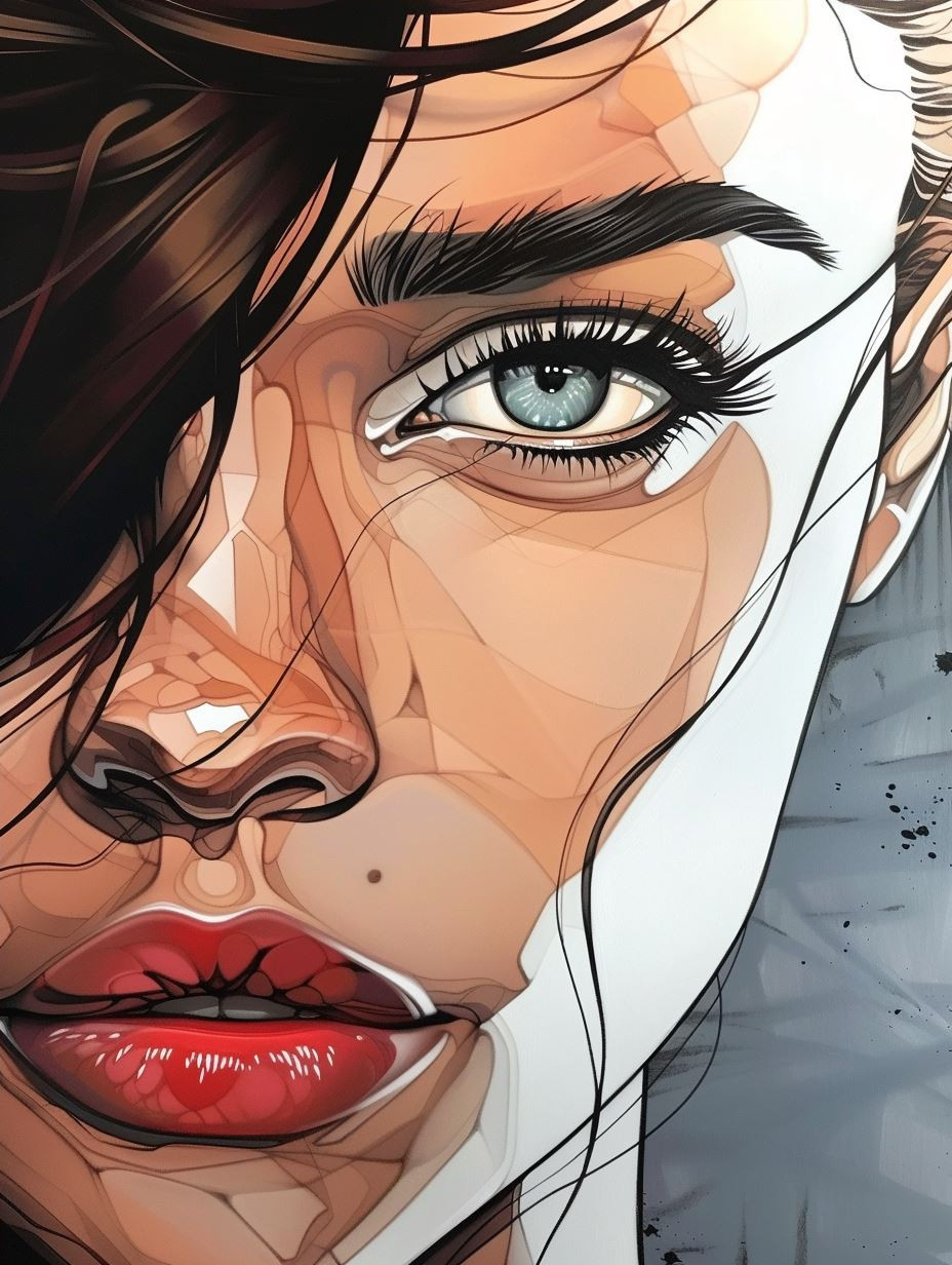 Digital Portraits of a Freckled Muse - Image 4