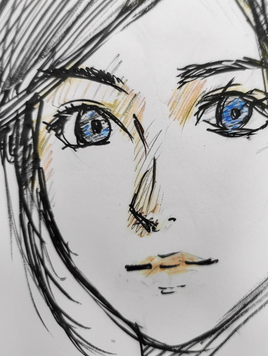 Expressions of the Soul: Anime Sketches - Image 2