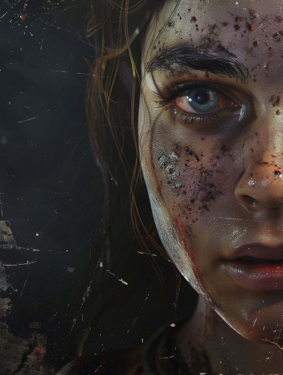 Gritty Cinematic Survival Portrait - Image 3