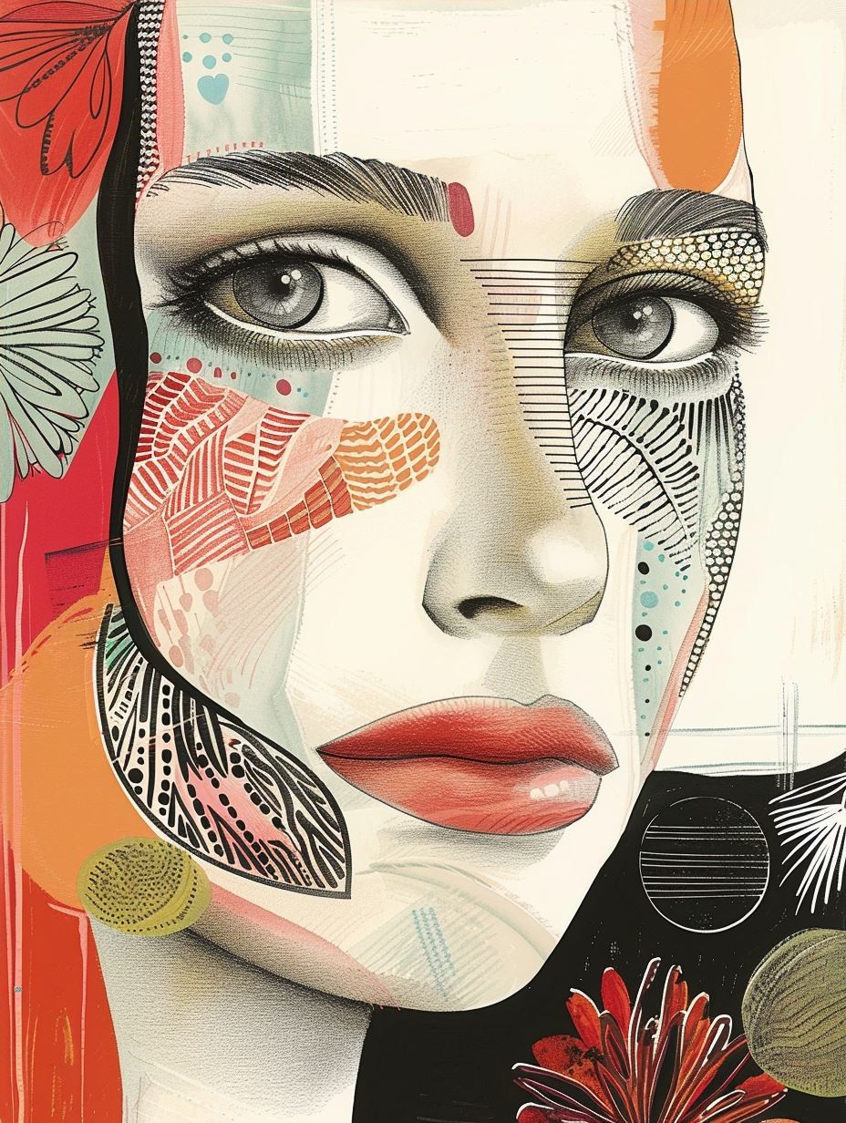Abstract Ethereal Feminine Portraits - Image 4