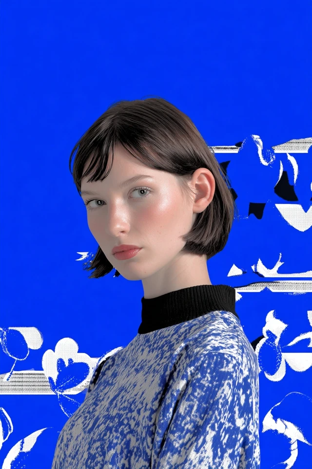 Cobalt Dream Portrait