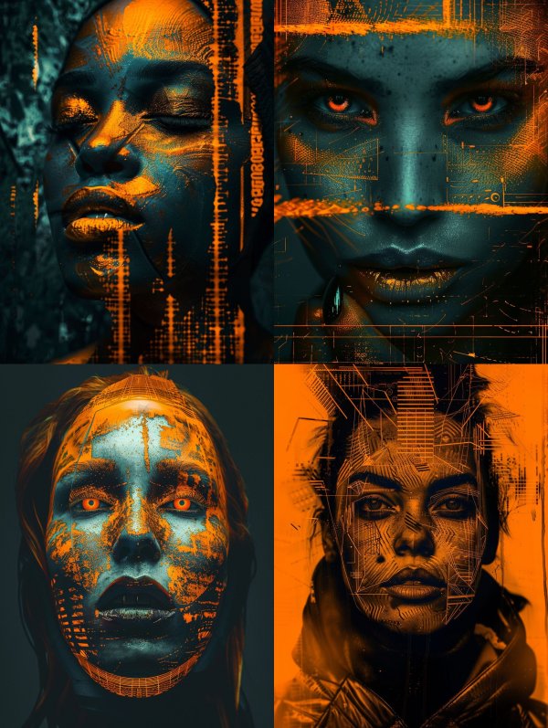 Digital Ember Soul Portrait