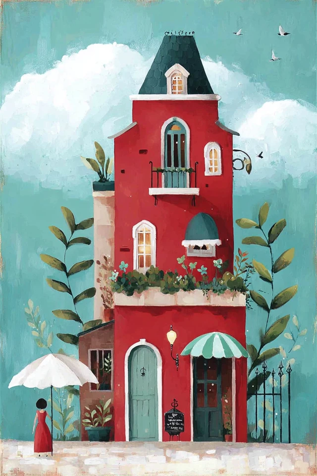 Whimsical Moments of Peace and Nature - Image 6