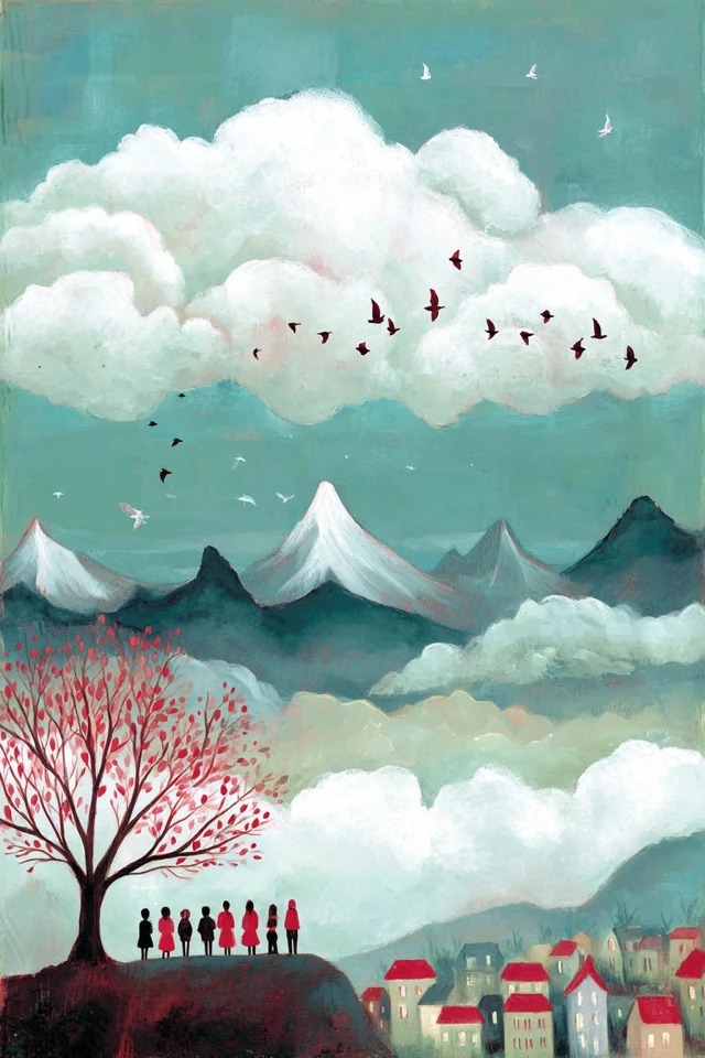 Whimsical Moments of Peace and Nature - Image 2