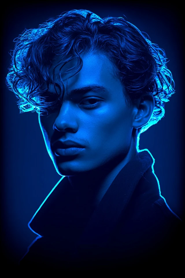 Neon Azure Nocturne - Image 1