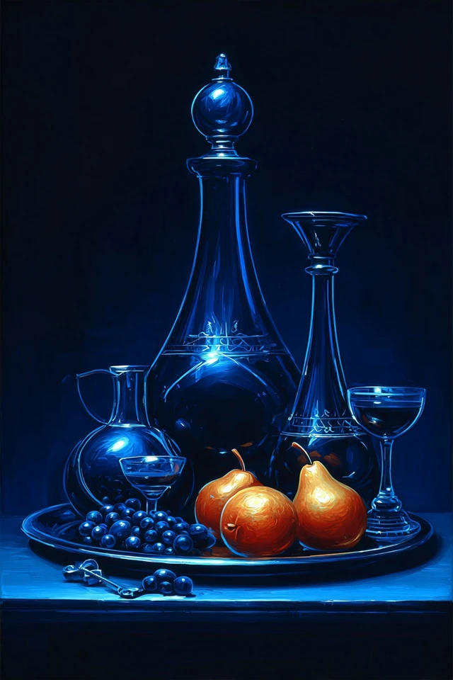 Neon Azure Nocturne - Image 3