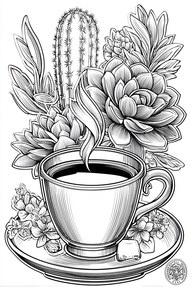 Intricate Ink Contour - Image 4