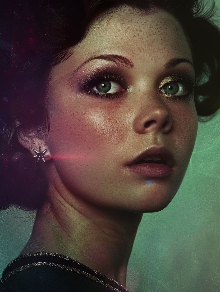 Vintage Cinematic Pastel Portraits - Image 2