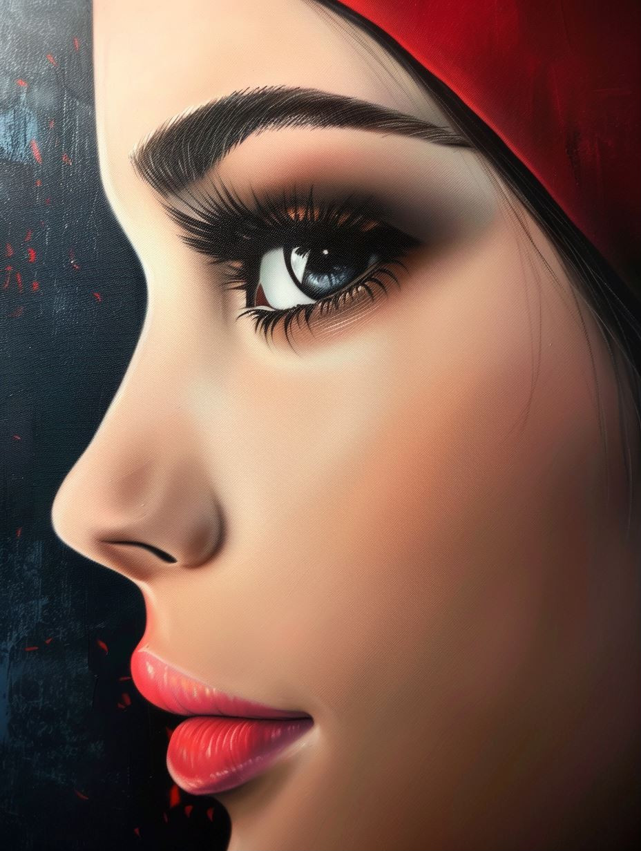 Ethereal Portraits of Crimson Grace - Image 1