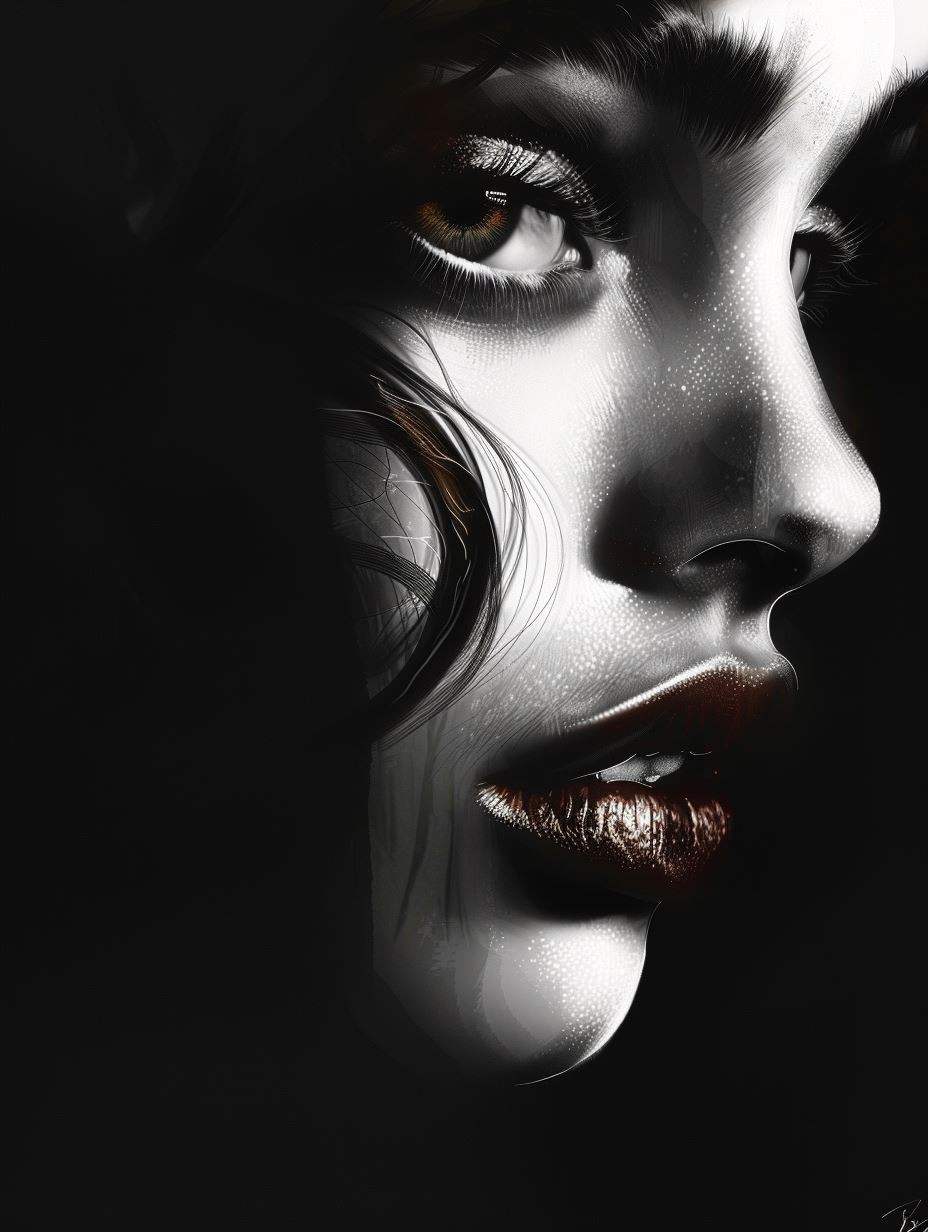 Dark Noir Ethereal Portraits - Image 3