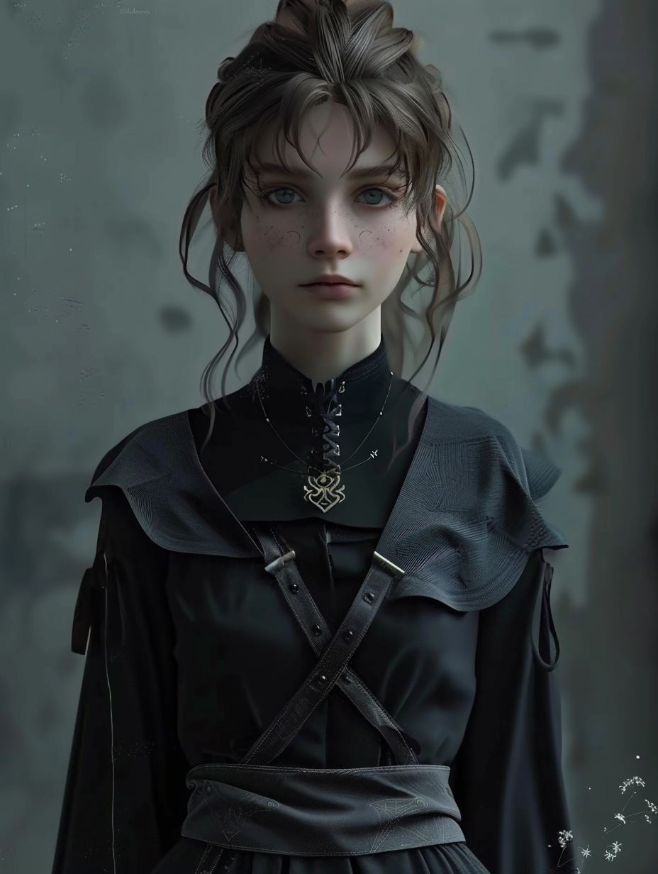 Shadows of Elegance: Gothic Portraiture - Image 2