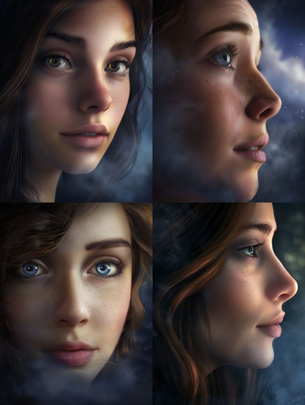 Ethereal Visions of a Dreamy Muse