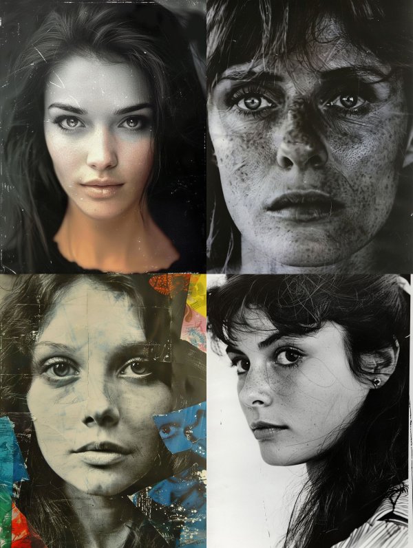 Four Visions of Feminine Gaze