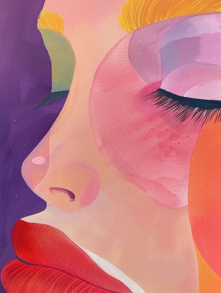 Vivid Pastel Gaze - Image 2