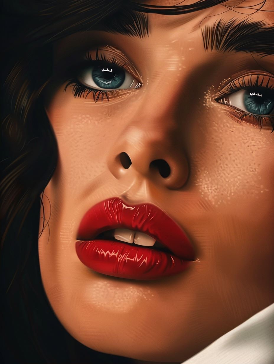 Hyper-Realistic Digital Portrait Glow - Image 2