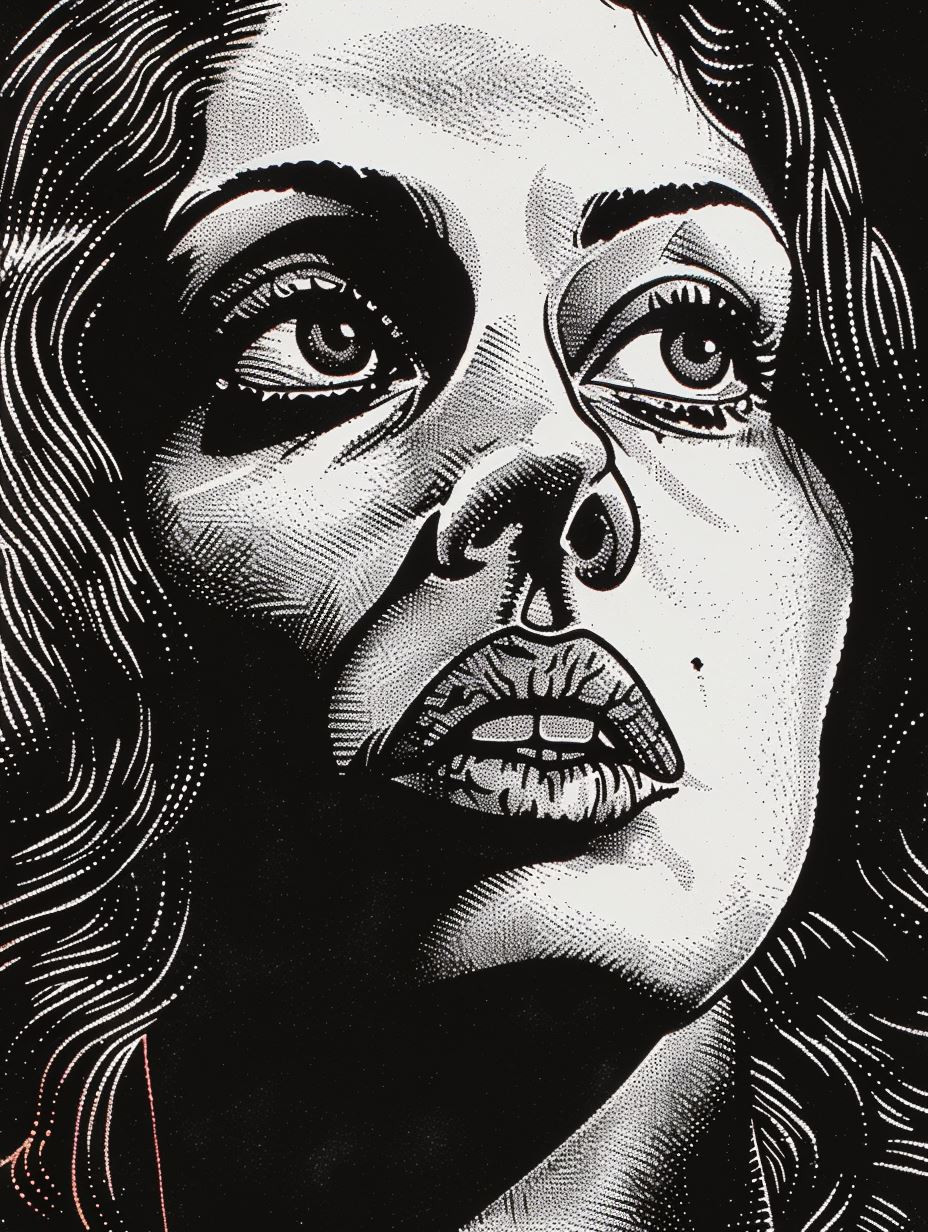 Faces of Noir Elegance - Image 4