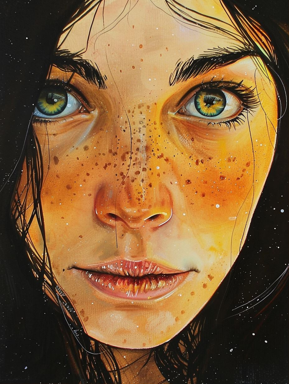 Golden Glows and Freckled Faces - Image 1
