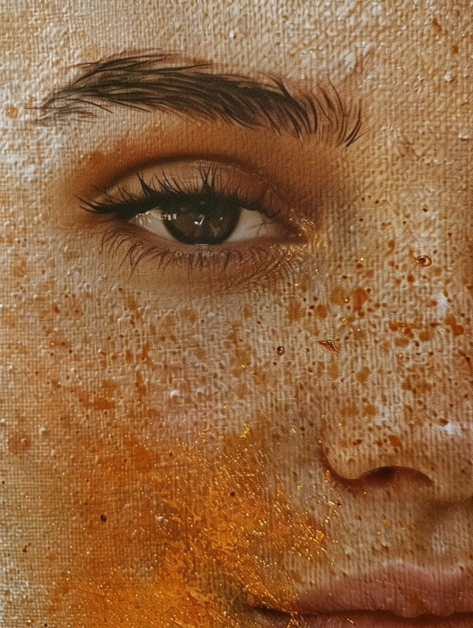Golden Dust Ethereal Portraits - Image 1