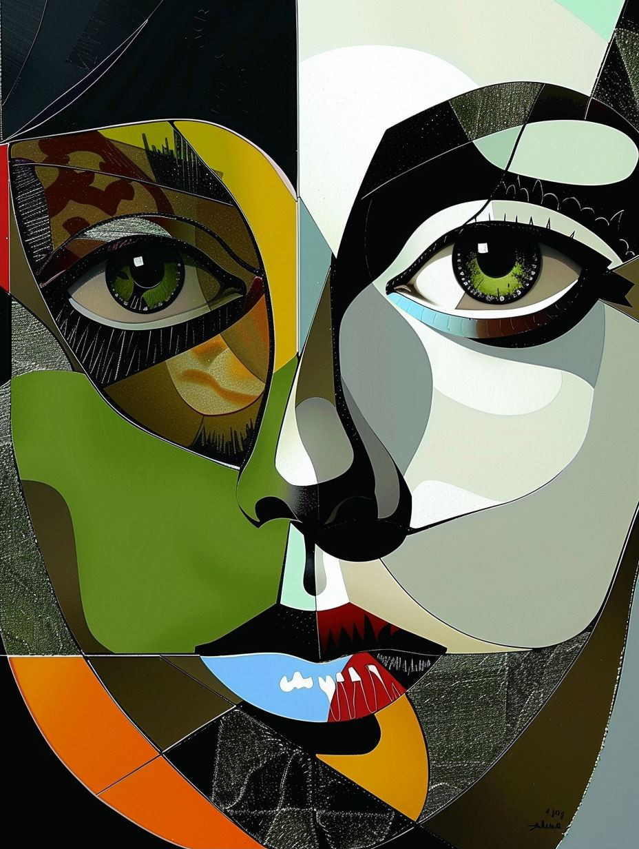 Fragmented Faces of Modern Cubism - Image 2