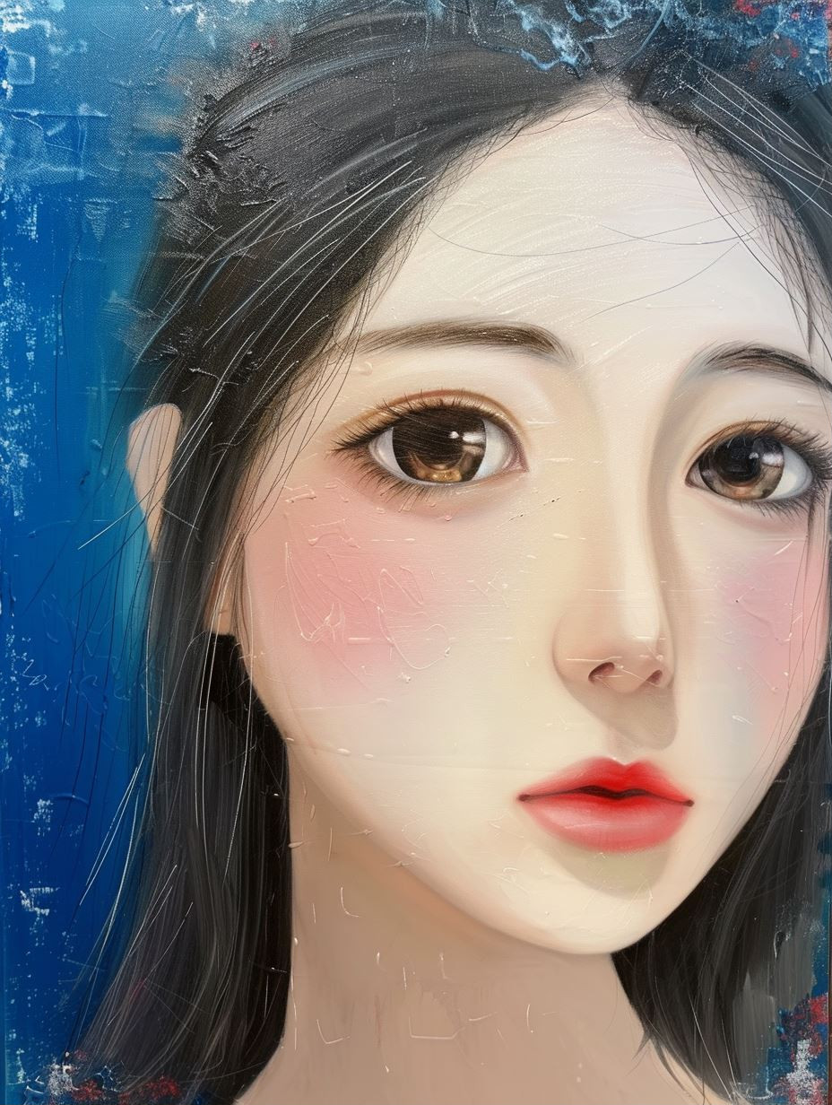 Ethereal Asian Portrait Artistry - Image 1