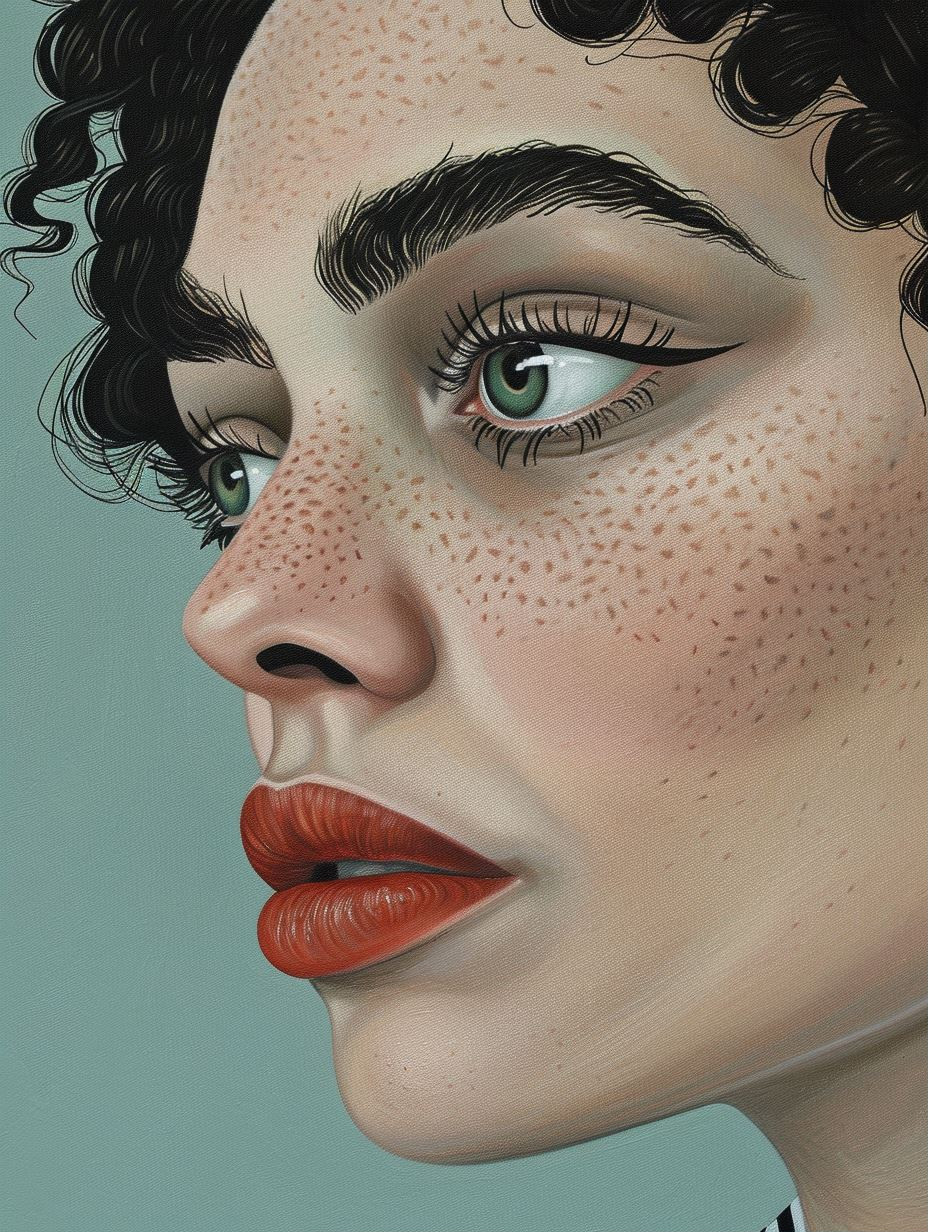 Freckled Elegance - Image 1