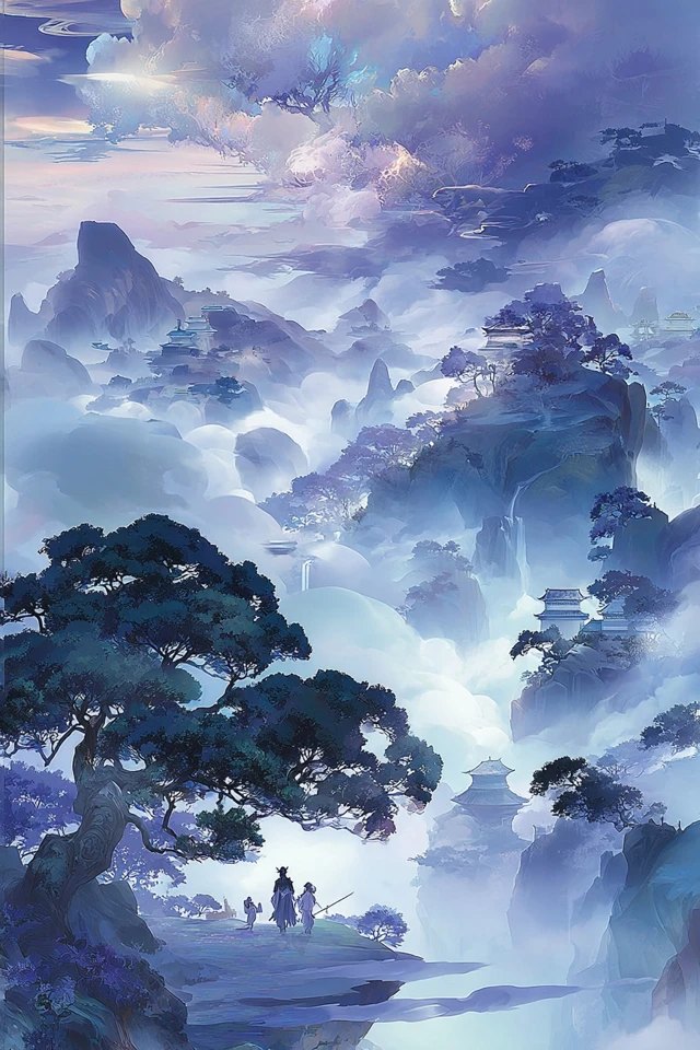 Whispers of a Lavender Dreamscape - Image 2