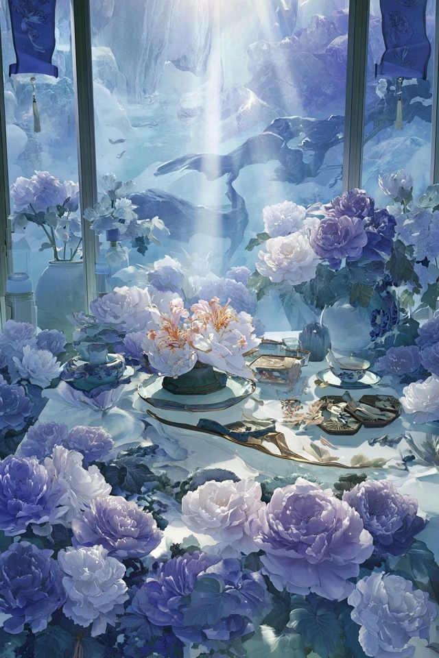 Whispers of a Lavender Dreamscape - Image 3