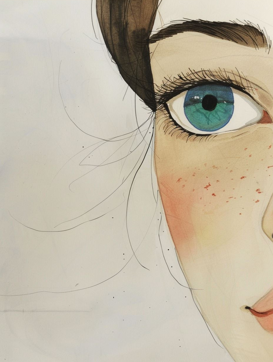 Ethereal Gazes: A Study in Softness - Image 3