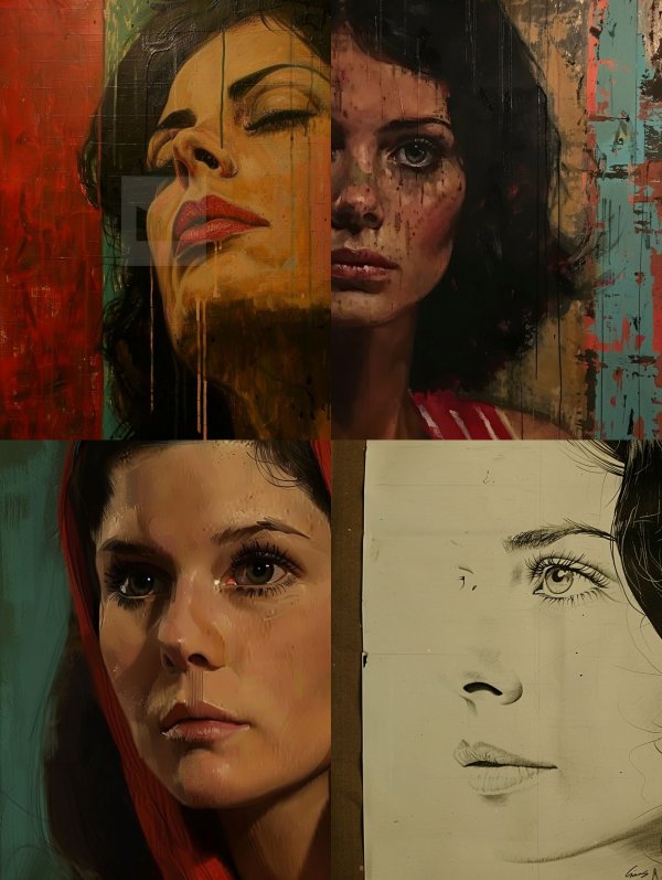 Fragmented Echoes of Feminine Soul