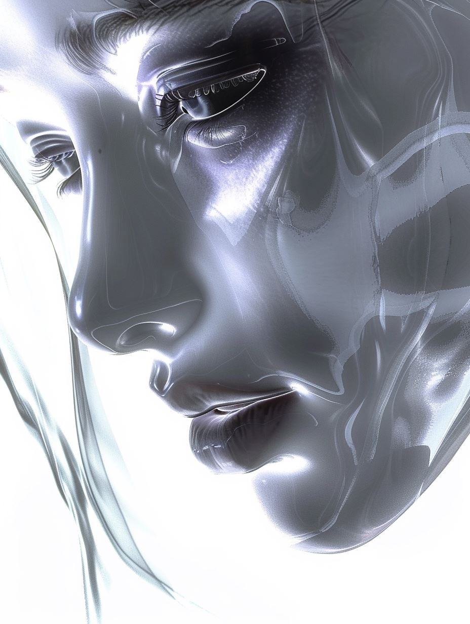 Liquid Dreams: Ethereal Digital Portraits - Image 2