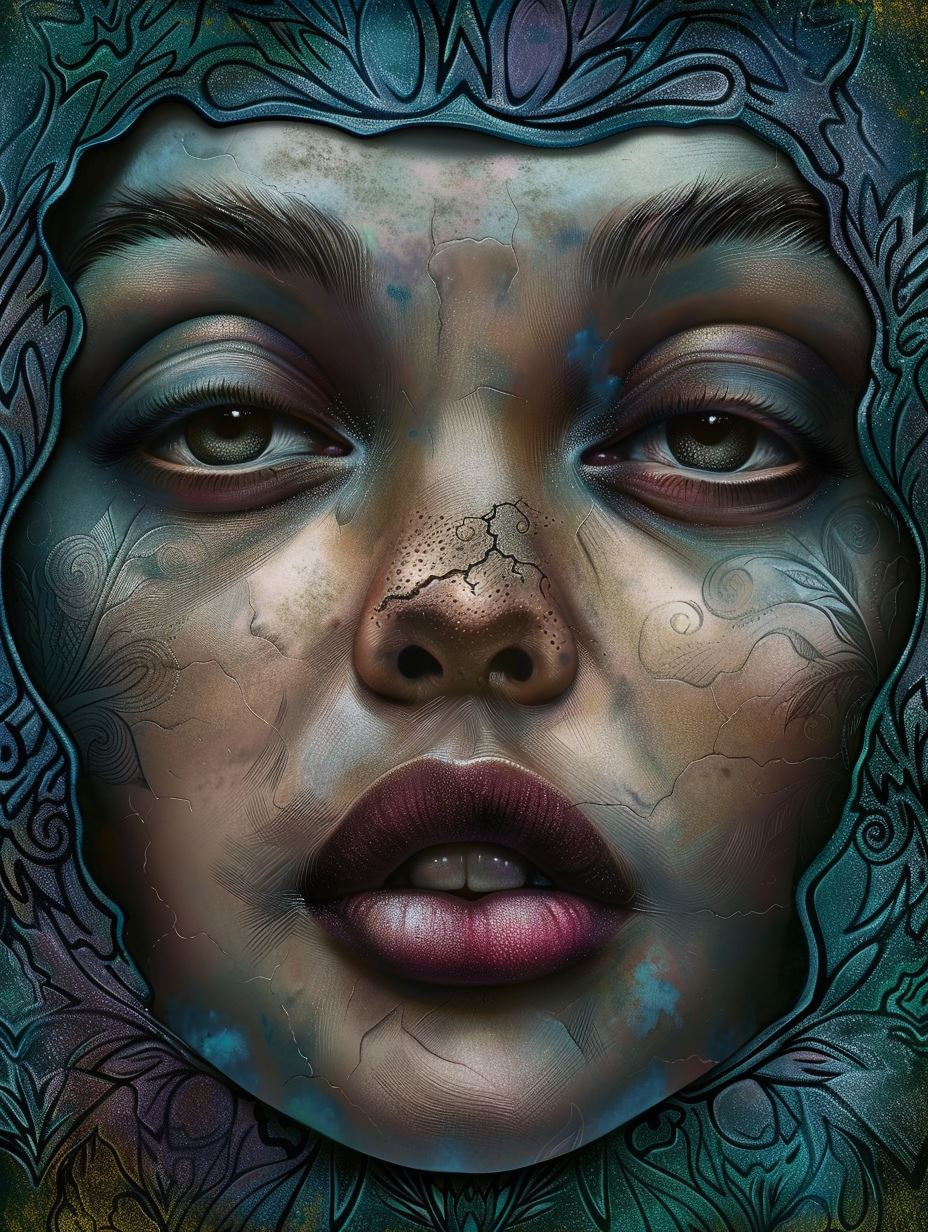 Cracked Ethereal Visage - Image 1
