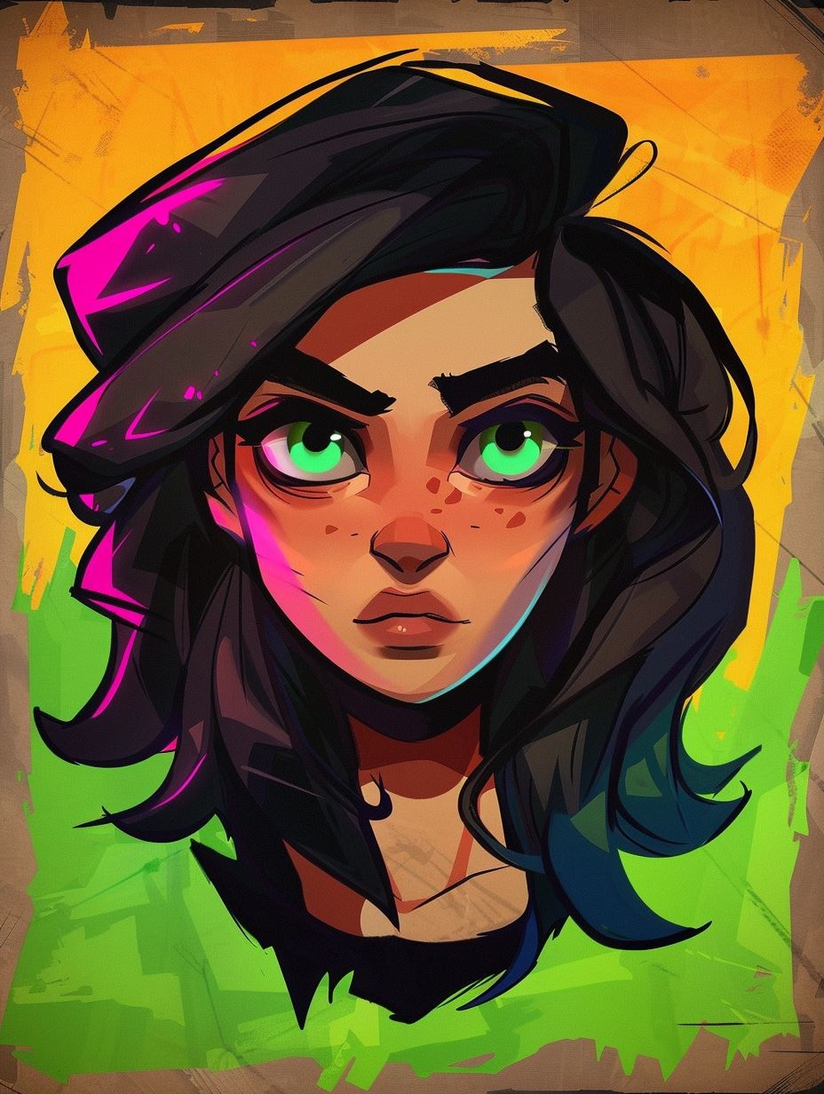 Neon Soul Portrait - Image 1