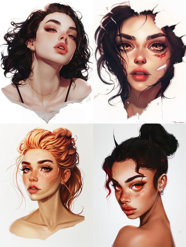Ethereal Visions of Modern Femininity