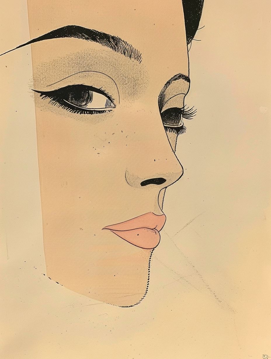 Vintage Ink Elegance - Image 1