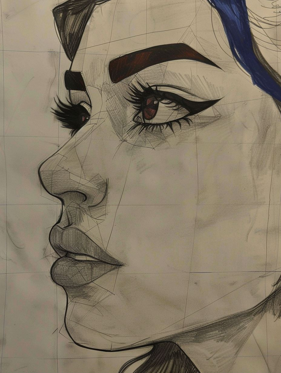 Evolution of a Portrait Study - Image 1