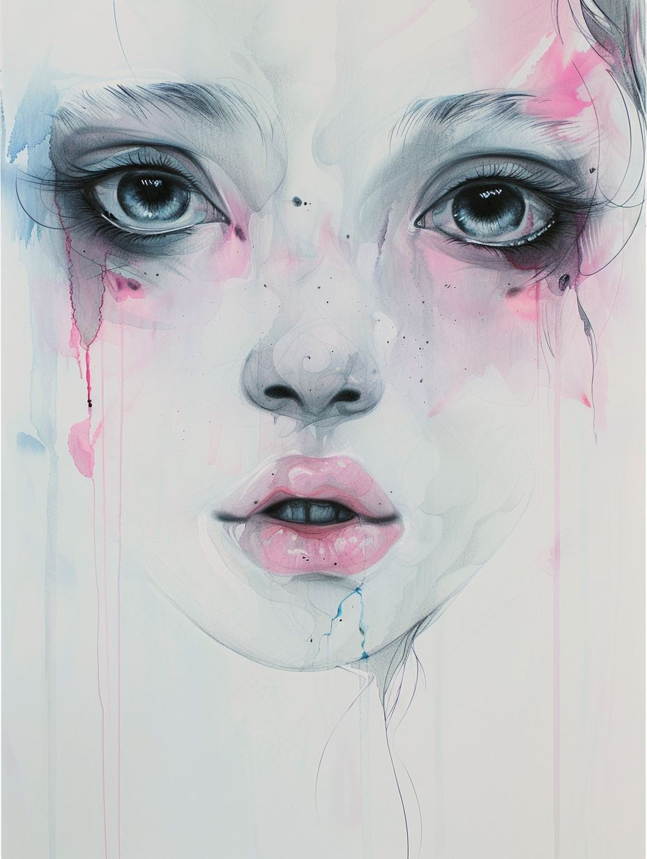 Ethereal Whispers in Watercolor - Image 3
